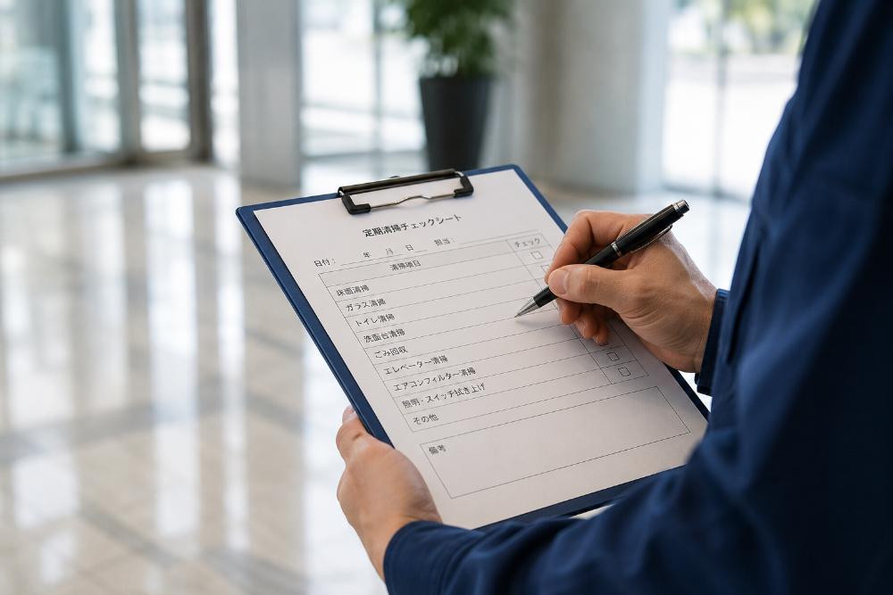 定期清掃を任せられる業者